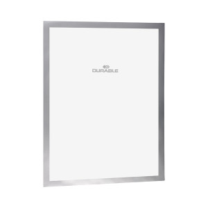 DB40488 Durable Self-Adhesive Duraframe A4 Silver Pack 2 4872 23 DB40488 Durable Self-Adhesive Duraframe A4 Silver Pack 2 4872 23