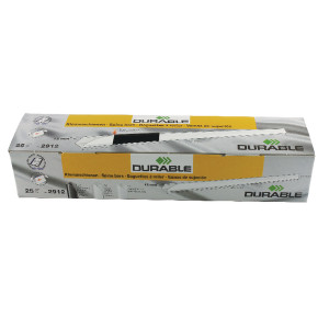 DB290101 Durable A4 Black 6mm Spine Bars Pack 100 2901 01 DB290101 Durable A4 Black 6mm Spine Bars Pack 100 2901 01