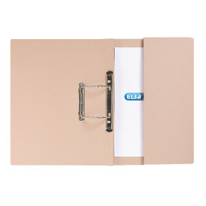 GX30112 Elba Stratford Spring Pocket File 320gsm Foolscap Buff Pack 25 100090145 GX30112 Elba Stratford Spring Pocket File 320gsm Foolscap Buff Pack 25 100090145