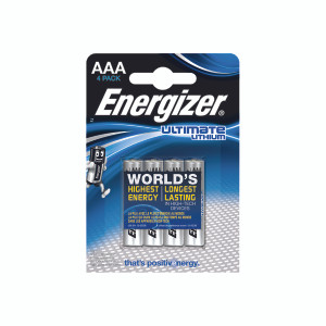 ER27326 Energizer AAA Ultimate Lithium Batteries Pack 4 632965 ER27326 Energizer AAA Ultimate Lithium Batteries Pack 4 632965