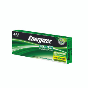 ER34355 Energizer AAA Rechargeable Batteries 700mAh Pack 10 634355 ER34355 Energizer AAA Rechargeable Batteries 700mAh Pack 10 634355
