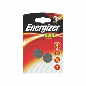 ER24834 Energizer 2016 CR2016 Lithium Speciality Batteries Pack 2 626986 ER24834 Energizer 2016 CR2016 Lithium Speciality Batteries Pack 2 626986