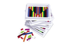 LER7481 Learning Resources Interlocking Plastic Cuisenaire Rods Classroom Multi Pack (in six trays) LER7481 Learning Resources Interlocking Plastic Cuisenaire Rods Classroom Multi Pack (in six trays)