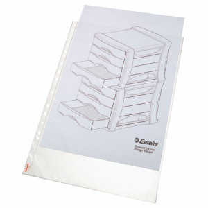 ES47181 Esselte Pocket Portrait Top Opening Embossed A3 Clear Pack 10 47181 ES47181 Esselte Pocket Portrait Top Opening Embossed A3 Clear Pack 10 47181
