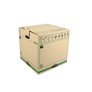 BB60704 Fellowes Bankers Box Moving Box Large Brown Green Pack 5 6205301 BB60704 Fellowes Bankers Box Moving Box Large Brown Green Pack 5 6205301