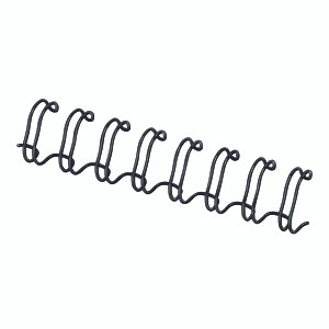 BB53273 Fellowes Wire Binding Element 12 7mm Black Pack 100 53273 BB53273 Fellowes Wire Binding Element 12 7mm Black Pack 100 53273