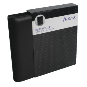FX15442 Filofax Metropol Black A5 Zipped Organiser Includes UK ROI bank holidays 026979 FX15442 Filofax Metropol Black A5 Zipped Organiser Includes UK ROI bank holidays 026979