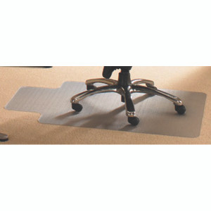 FL74105 Cleartex PVC Chair Mat Carpet Lipped 1150x1340mm Clear 11341525LV FL74105 Cleartex PVC Chair Mat Carpet Lipped 1150x1340mm Clear 11341525LV