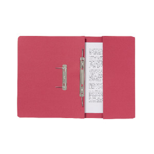 GH14209 Exacompta Guildhall Pocket Spiral File 285gsm Red Pack 25 347-REDZ
