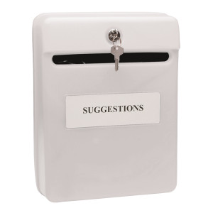 HX32521 Helix Posting Suggestion Box Grey W81065 HX32521 Helix Posting Suggestion Box Grey W81065
