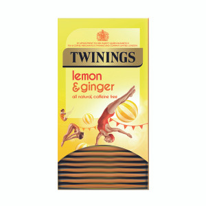 TQ82482 Twinings Lemon Ginger Fruit Infusion Tea Bags Pack 20 F09613 TQ82482 Twinings Lemon Ginger Fruit Infusion Tea Bags Pack 20 F09613