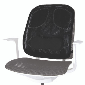 BB60096 Fellowes Professional Series Mesh Back Support Black 8029901 BB60096 Fellowes Professional Series Mesh Back Support Black 8029901