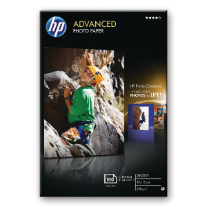 HPQ8692A HP Inkjet Advanced Photo Paper 10x15cm 250gsm Glossy Pack 100 Q8692A HPQ8692A HP Inkjet Advanced Photo Paper 10x15cm 250gsm Glossy Pack 100 Q8692A