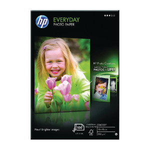 HPCR757A HP Inkjet Everyday Photo Paper 10x15cm 200gsm Glossy Pack 100 CR757A