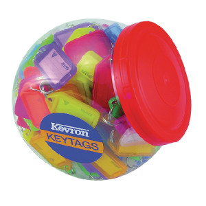 SP00499 Kevron Plastic Clicktag Key Tag Large Assorted Tub Pack 150 ID5AC150 SP00499 Kevron Plastic Clicktag Key Tag Large Assorted Tub Pack 150 ID5AC150