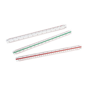 LX10172 Linex Triangular Scale Rule 1 1 1 20-125 30cm White 311 LXH LX10172 Linex Triangular Scale Rule 1 1 1 20-125 30cm White 311 LXH