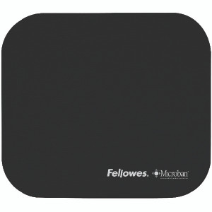 BB48718 Fellowes Microban Antibacterial Mouse Mat Black 5933905 BB48718 Fellowes Microban Antibacterial Mouse Mat Black 5933905