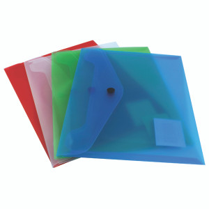 KF03609 Q-Connect Polypropylene Document Folder A5 Assorted Pack 12 KF03609 KF03609 Q-Connect Polypropylene Document Folder A5 Assorted Pack 12 KF03609
