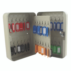 KF04027 Q-Connect 48-Key Cabinet Pearl Grey KF04027 KF04027 Q-Connect 48-Key Cabinet Pearl Grey KF04027