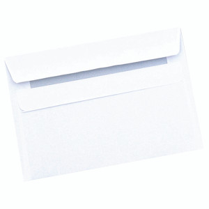 KF3472 Q-Connect C6 Envelope Wallet Self Seal 90gsm White Pack 1000 7042 KF3472 Q-Connect C6 Envelope Wallet Self Seal 90gsm White Pack 1000 7042