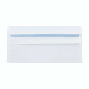 KF02951 Q-Connect DL Envelopes Plain Wallet Peel Seal 100gsm White Pack 500 1P04 KF02951 Q-Connect DL Envelopes Plain Wallet Peel Seal 100gsm White Pack 500 1P04