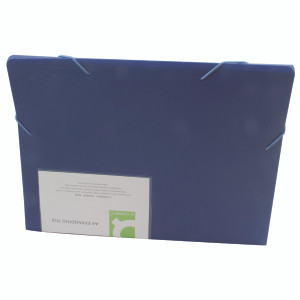 KF01275 Q-Connect Expanding File 13-Pocket Blue Size A4 durable hard wearing plastic KF01275 KF01275 Q-Connect Expanding File 13-Pocket Blue Size A4 durable hard wearing plastic KF01275