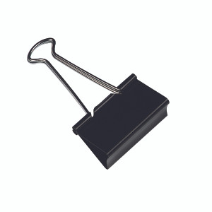 KF01282 Q-Connect Foldback Clip 19mm Black Pack 10 KF01282 KF01282 Q-Connect Foldback Clip 19mm Black Pack 10 KF01282