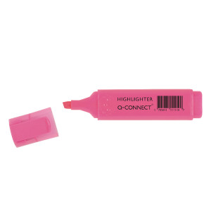 KF01112 Q-Connect Pink Highlighter Pen Pack 10 KF01112 KF01112 Q-Connect Pink Highlighter Pen Pack 10 KF01112