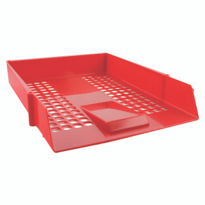 KF10055 Q-Connect Letter Tray Red CP159KFRED KF10055 Q-Connect Letter Tray Red CP159KFRED