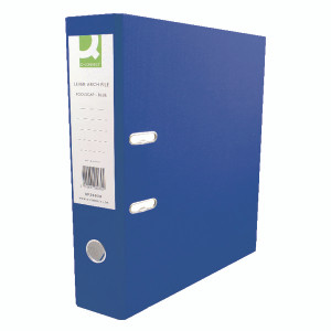 KF20020 Q-Connect 70mm Lever Arch File Polypropylene A4 Blue Pack 10 KF20020 KF20020 Q-Connect 70mm Lever Arch File Polypropylene A4 Blue Pack 10 KF20020
