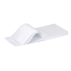 KF50073 Q-Connect 11x14 5 Inches 1-Part Imperforated Music Ruled Listing Paper 70gsm 2000 Sheets KF50073