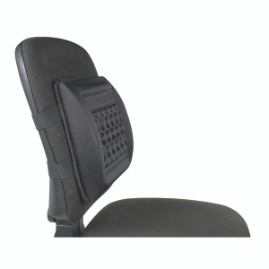 KF15412 Q-Connect Foam Back Support Black KF15412 KF15412 Q-Connect Foam Back Support Black KF15412