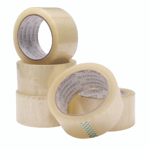 KF01791 Q-Connect Polypropylene Packaging Tape 50mmx66m Clear Pack 6 KF01791 KF01791 Q-Connect Polypropylene Packaging Tape 50mmx66m Clear Pack 6 KF01791