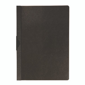 KF00465 Q-Connect Quickclip File 6mm A4 Black Pack 25 KF00465