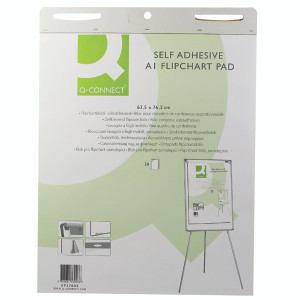 KF37003 Q-Connect Self-Adhesive Flipchart Pad A1 30 Sheet Pack 2 KF37003 KF37003 Q-Connect Self-Adhesive Flipchart Pad A1 30 Sheet Pack 2 KF37003