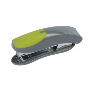 KF00991 Q-Connect Mini Plastic Stapler Grey Green Capacity 12 sheets 80gsm paper KF00991 KF00991 Q-Connect Mini Plastic Stapler Grey Green Capacity 12 sheets 80gsm paper KF00991