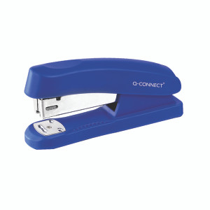 KF02151 Q-Connect Half Strip Plastic Stapler Blue Capacity 20 sheets 80 gsm paper KF02151 KF02151 Q-Connect Half Strip Plastic Stapler Blue Capacity 20 sheets 80 gsm paper KF02151