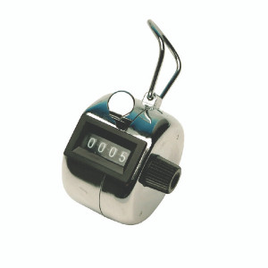 KF10860 Q-Connect Tally Counter Chrome KF10860 KF10860 Q-Connect Tally Counter Chrome KF10860