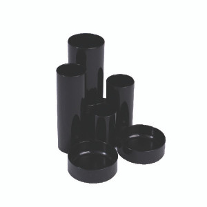 KF10040 Q-Connect Desk Tidy Black MPTUBKPBLK KF10040 Q-Connect Desk Tidy Black MPTUBKPBLK