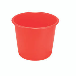 KF01128 Q-Connect Waste Bin 15 Litre Red CP025KFRED KF01128 Q-Connect Waste Bin 15 Litre Red CP025KFRED