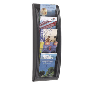 MF20364 Fast Paper Quick Fit System Wall Display 5 x A5 Black F406301 MF20364 Fast Paper Quick Fit System Wall Display 5 x A5 Black F406301