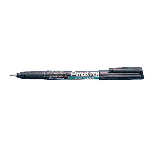 PEMF50BK Pentel Permanent Marker Super Fine Black Pack 12 NMF50-A PEMF50BK Pentel Permanent Marker Super Fine Black Pack 12 NMF50-A