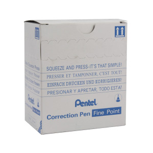 PE04055 Pentel Micro Correct Correction Pen Pack 12 ZL31-W PE04055 Pentel Micro Correct Correction Pen Pack 12 ZL31-W