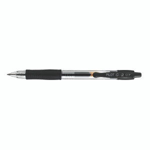 PI16319 Pilot G207 Gel Ink Retractable Rollerball Pen Black Pack 12 G2 PI16319 Pilot G207 Gel Ink Retractable Rollerball Pen Black Pack 12 G2