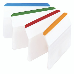 3M93620 Post-it Index Flat Filing Tabs Assorted Pack 24 686-F1 3M93620 Post-it Index Flat Filing Tabs Assorted Pack 24 686-F1