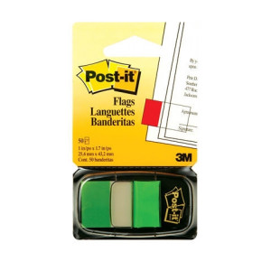 3M06262 Post-it Index Tabs 25mm Green Removable adhesive easy re-positioning Pack 600 680-3 3M06262 Post-it Index Tabs 25mm Green Removable adhesive easy re-positioning Pack 600 680-3