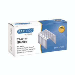 HTST108 Rapesco 24 8mm Staples Pack 5000 S24802Z3 HTST108 Rapesco 24 8mm Staples Pack 5000 S24802Z3