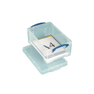 RUP80173 Really Useful 9L Box With Lid Carry Handles Clear Dimensions 395x255x155mm RUP80173 Really Useful 9L Box With Lid Carry Handles Clear Dimensions 395x255x155mm