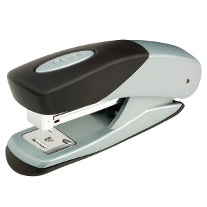 RX04756 Rexel Matador Half Strip Stapler Black Silver 2100003 RX04756 Rexel Matador Half Strip Stapler Black Silver 2100003