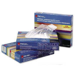 RM40095 Rexel AS3000 Plastic Shredder Waste Sacks 175L Pack 100 40095 RM40095 Rexel AS3000 Plastic Shredder Waste Sacks 175L Pack 100 40095